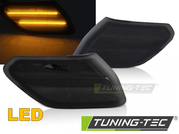 Upgrade LED Spiegelblinker für Jeep Chrysler Wrangler JL ab 2018 Schwarz dynamisch